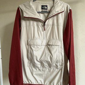 North Face Kangaroo Pouch Half Zip Windbreaker